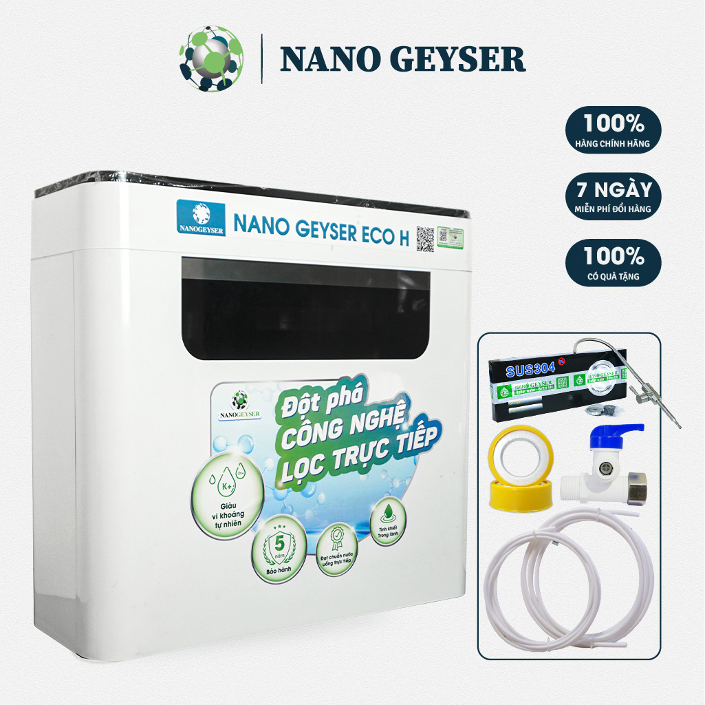 Máy lọc nước ro không vỏ phù hợp lắp gầm bếp