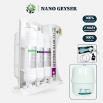 Máy lọc nước Slim Fit 400G Nano Geyser 5 cấp công nghệ Mỹ công suất vượt trội 80L/h