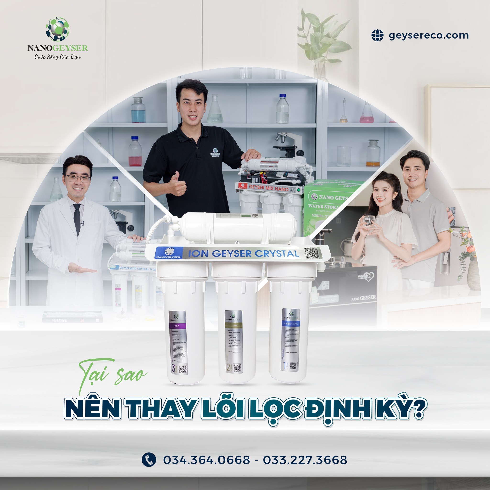 Lõi lọc Geyser - Phân phối chính hãng tại S - Home