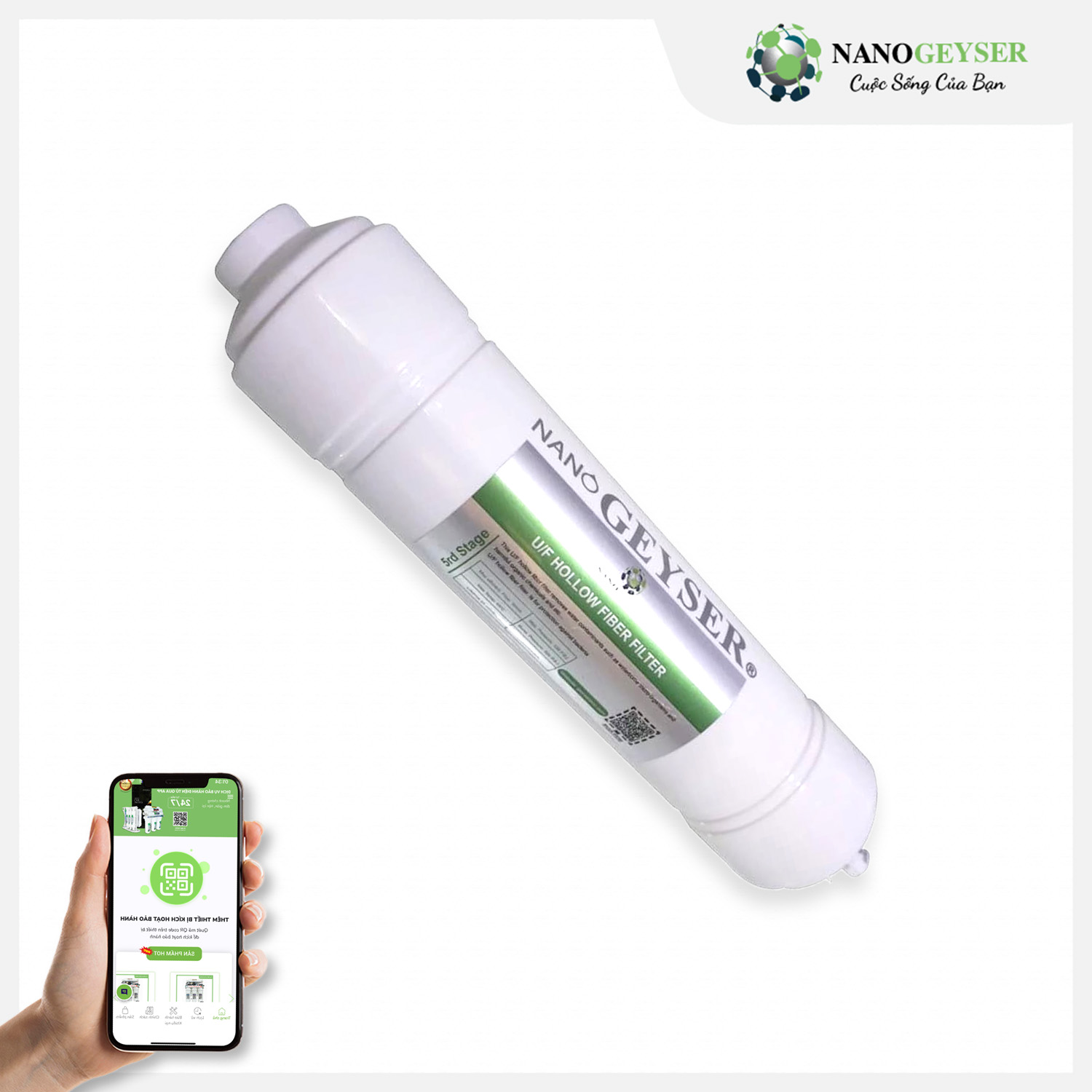 Màng siêu lọc U/F Hollow Fiber