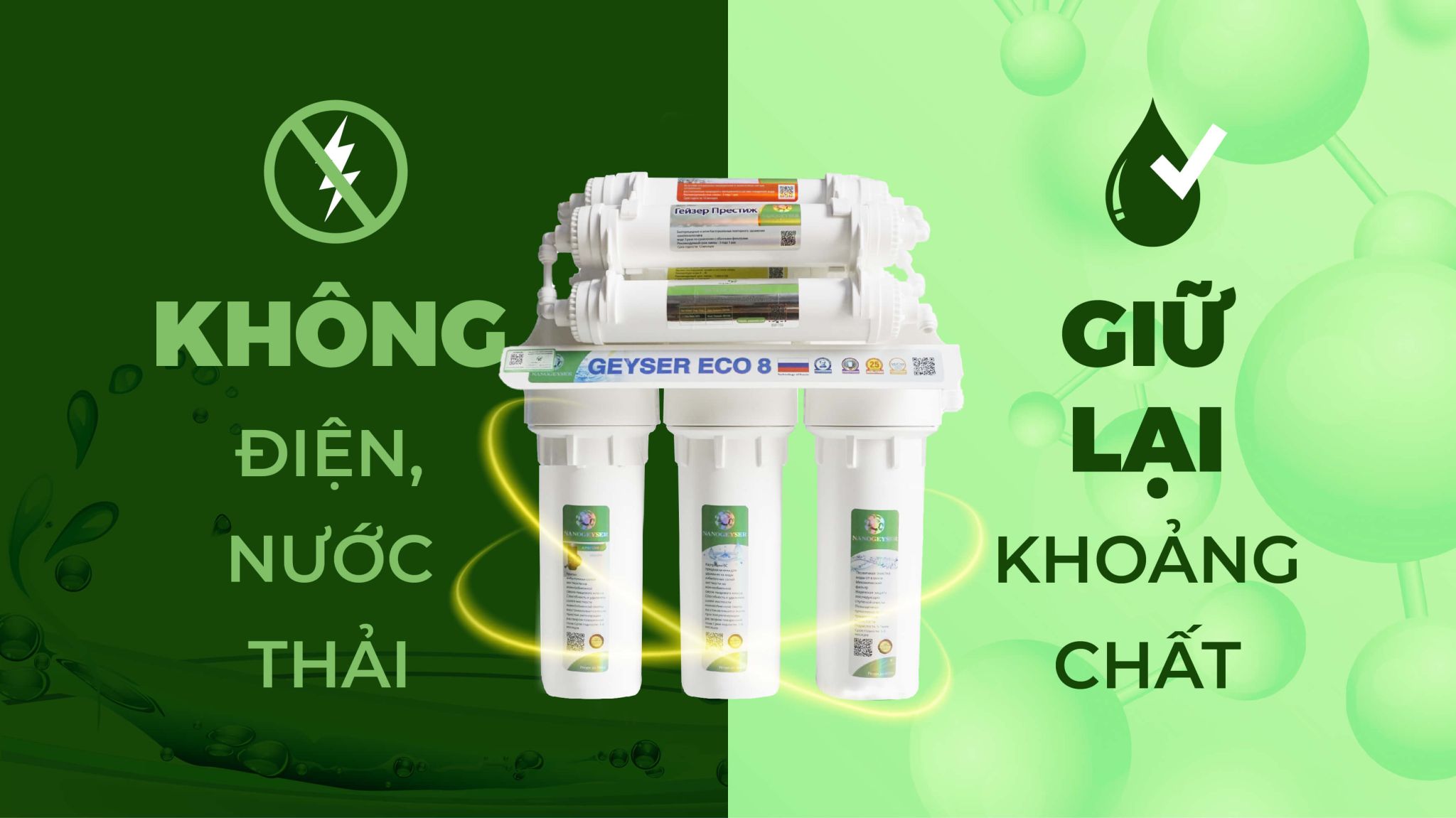 Máy lọc nước nano không nước thải có tốt không?