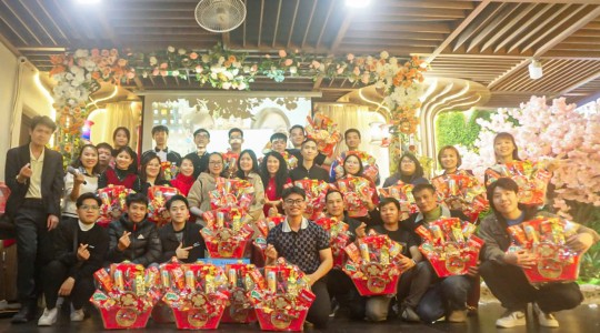 CÔNG TY S-HOME TỔ CHỨC TIỆC TẤT NIÊN 2024 CÙNG TOÀN THỂ CÁN BỘ CÔNG NHÂN VIÊN